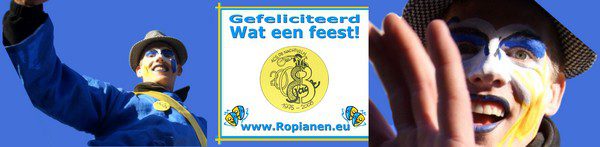 ropianen banner (Tom mascotte)